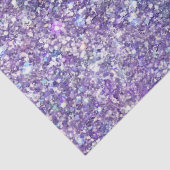 Paarse glitter Confetti Sparkle Tissuepapier (Detail)