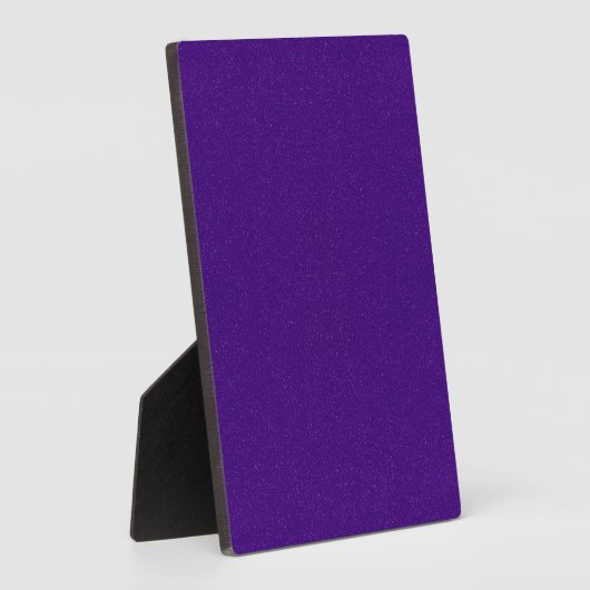 Paarse Glitter Easel Plaque –  Fotoplaat (Zijkant)