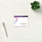 Paarse glitter - Girl Beauty Salon Post-it® Notes (Kantoor)