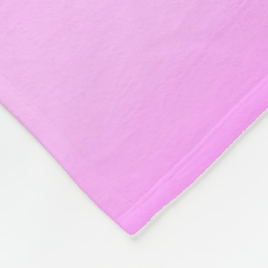 Paarse Glitter Glans Metaal Monogram Naam Fleece Deken (Hoek)