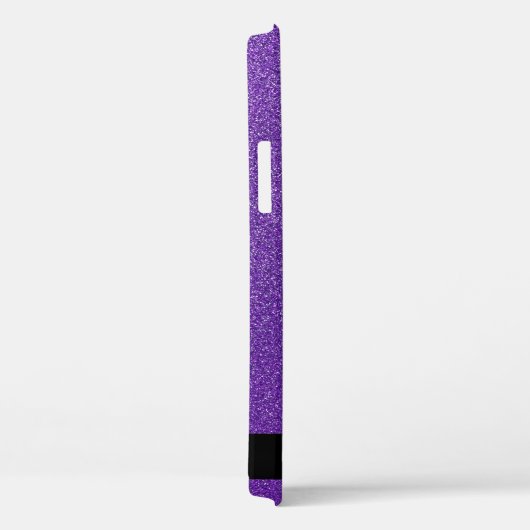 Paarse Glitter, Glitter Achtergrond, Jouw naam Case-Mate iPhone Case (Achterkant / Rechts)