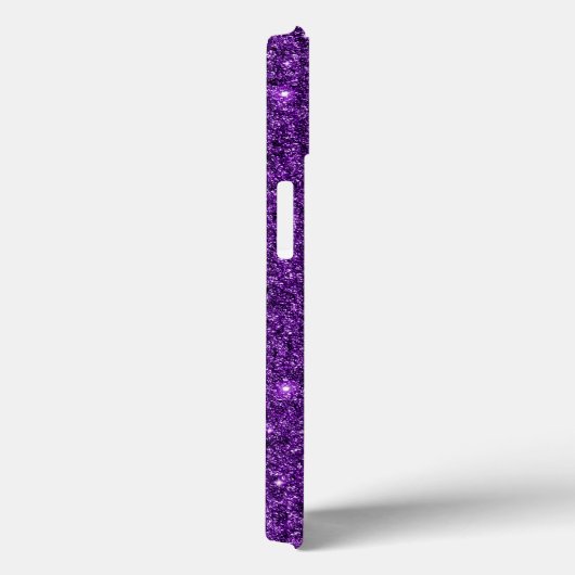 Paarse Glitter kleinkinderen maken het leven groot Case-Mate iPhone Case (Achterkant / Rechts)