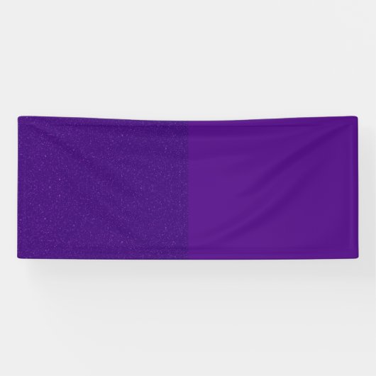 Paarse Glitter Linker Accent Banner – Aanpasbaar (Horizontaal)