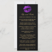 Paarse Glitter Lip Instructies (Achterkant)