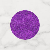 Paarse Glitter Lovertjes Confetti (Kleine voorkant)