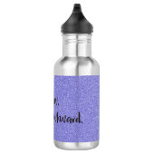 Paarse glitter maakte ik het Awkward Water Fles (Rechts)