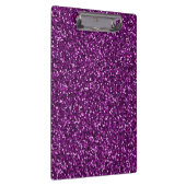 Paarse Glitter Middennacht Klembord (Rechts)