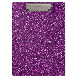 Paarse Glitter Middennacht Klembord