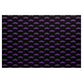 Paarse Glitter Mustache Stof (Yard (91,4 cm))