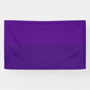 Paarse Glitter Onderste Banner Ontwerp – Aanpasbaa