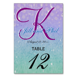 Paarse Glitter Patio Lantern Confetti Glam Glow Kaart