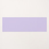 Paarse Glitter personaliseert Yoga Mat (Achterkant (horizontaal))