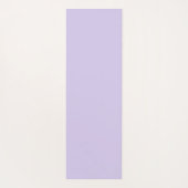 Paarse Glitter personaliseert Yoga Mat (Achterkant)