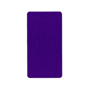 Paarse Glitter Retour Adreslabels – Aanpassen Etiket