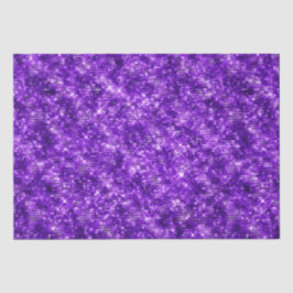 Paarse Glitter Schittering Glam Elegant Ontwerp Tissuepapier
