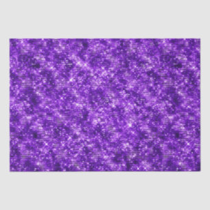 Paarse Glitter Schittering Glam Elegant Ontwerp Tissuepapier