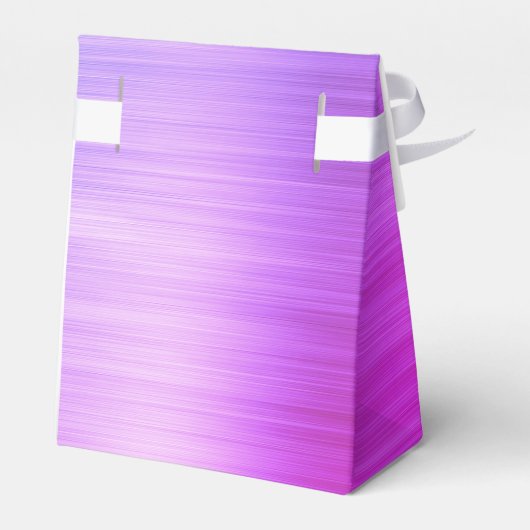 Paarse Glitter Sparkle Eyelashes Monogram Naam Bedankdoosjes (Achterkant)