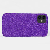Paarse glitter, Sparkly, Glitter Background Case-Mate iPhone Case (Achterkant (horizontaal))