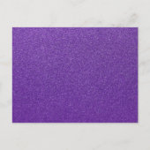Paarse glitter, sprankeling, glitter achtergrond briefkaart (Voorkant)