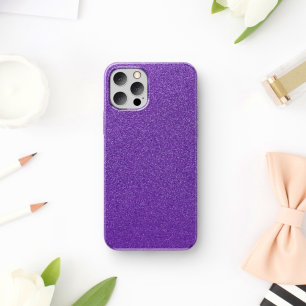 Paarse glitter, sprankeling, glitter achtergrond Case-Mate iPhone case