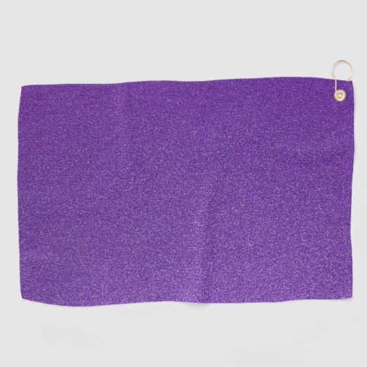Paarse glitter, sprankeling, glitter achtergrond golfhanddoek (Horizontaal)