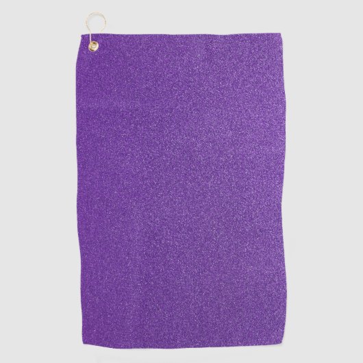 Paarse glitter, sprankeling, glitter achtergrond golfhanddoek (Voorkant)
