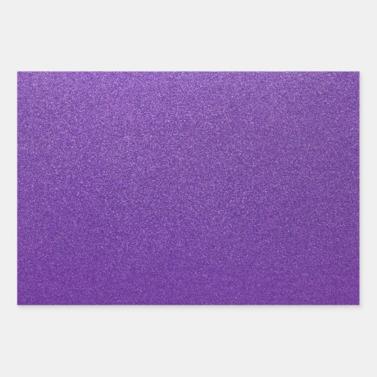 Paarse glitter, sprankeling, glitter achtergrond inpakpapier vel (Voorkant 3)