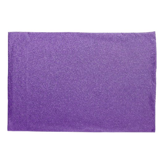 Paarse glitter, sprankeling, glitter achtergrond kussensloop (Achterkant)