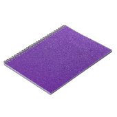 Paarse glitter, sprankeling, glitter achtergrond notitieboek (Linkerzijde)