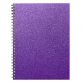 Paarse glitter, sprankeling, glitter achtergrond notitieboek (Voorkant)