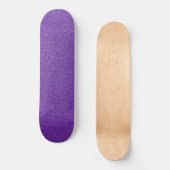 Paarse glitter, sprankeling, glitter achtergrond persoonlijk skateboard (Voorkant)