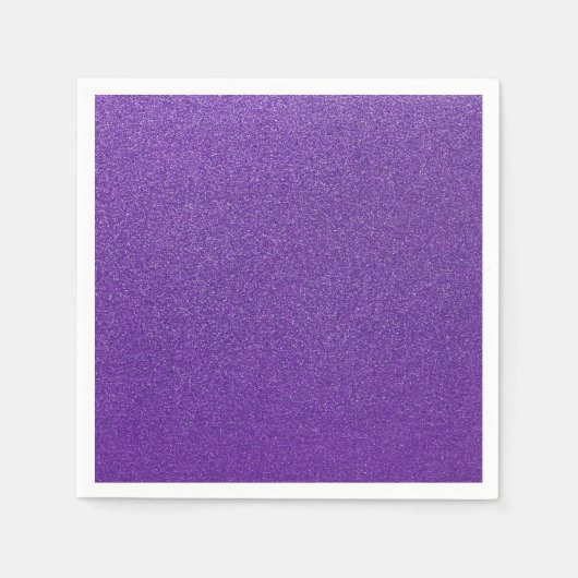 Paarse glitter, sprankeling, glitter achtergrond servet (Voorkant)