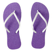 Paarse glitter, sprankeling, glitter achtergrond teenslippers (Voetbed)