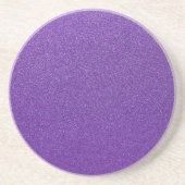 Paarse glitter, sprankeling, glitter achtergrond zandsteen onderzetter (Voorkant)