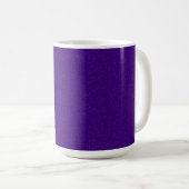 Paarse Glitter Textuur Koffie Mok –  (Voorkant rechts)