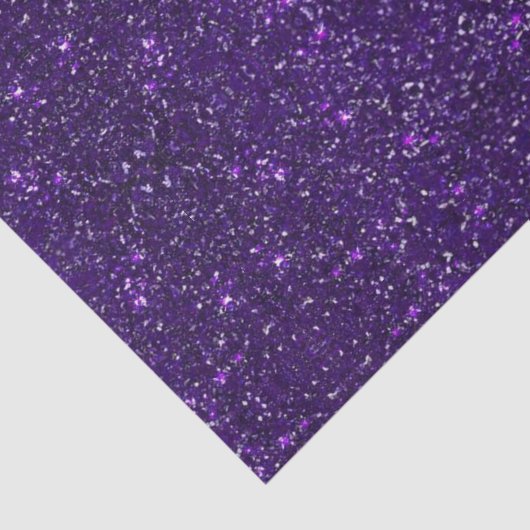 Paarse glitter tissue tissuepapier (Detail)