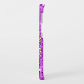 Paarse Glitter Unicorn Case-Mate Samsung Galaxy Hoesje (Achterkant/links)