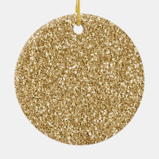 Paarse Glitter Unicorn Keramisch Ornament (Achterkant)