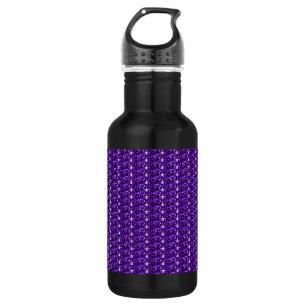 Paarse Glitter Waterfles