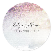 paarse glitter waterverf