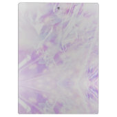 Paarse glitterachtergrond klembord (Achterkant)