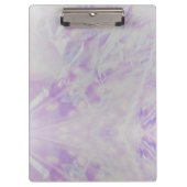 Paarse glitterachtergrond klembord (Voorkant)