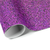 Paarse glitterachtergrondglitterspleet cadeaupapier (Rol Hoek)