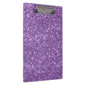 Paarse glitterklembord klembord (Rechts)
