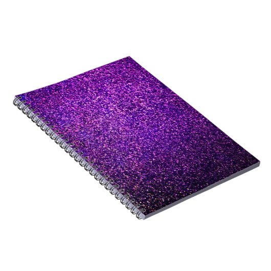 paarse glitterlaptop notitieboek (Rechterzijde)