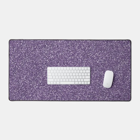 Paarse-glitterpatroon Bureaumat (Keyboard & Muis)