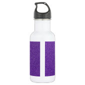 Paarse Glitters, Glans, Glitterachtergrond Waterfles (Achterkant)
