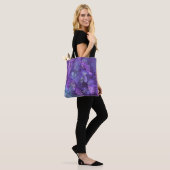 Paarse gloed Abstract Tas (Op model)