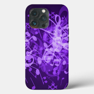 Paarse gloedMuzieknoten Case-Mate iPhone Case