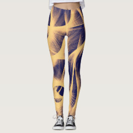 Paarse glorie leggings